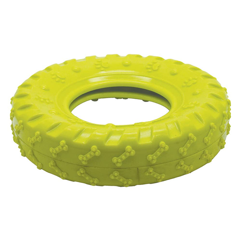 Happy Pet Grrrelli Tyre - Med Green - PawsPlanet Australia