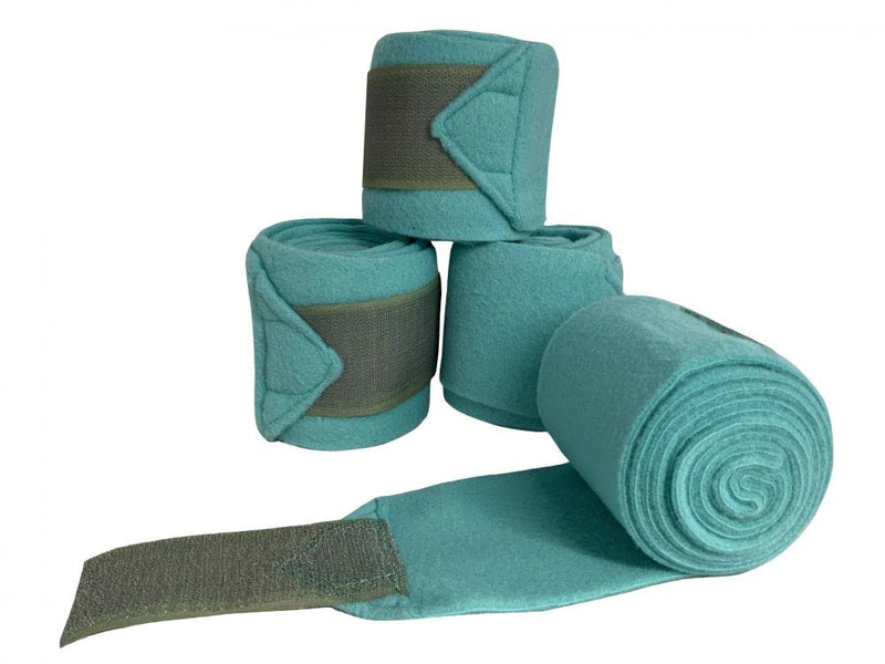 Showman Pony Fleece Polo Wrap Teal