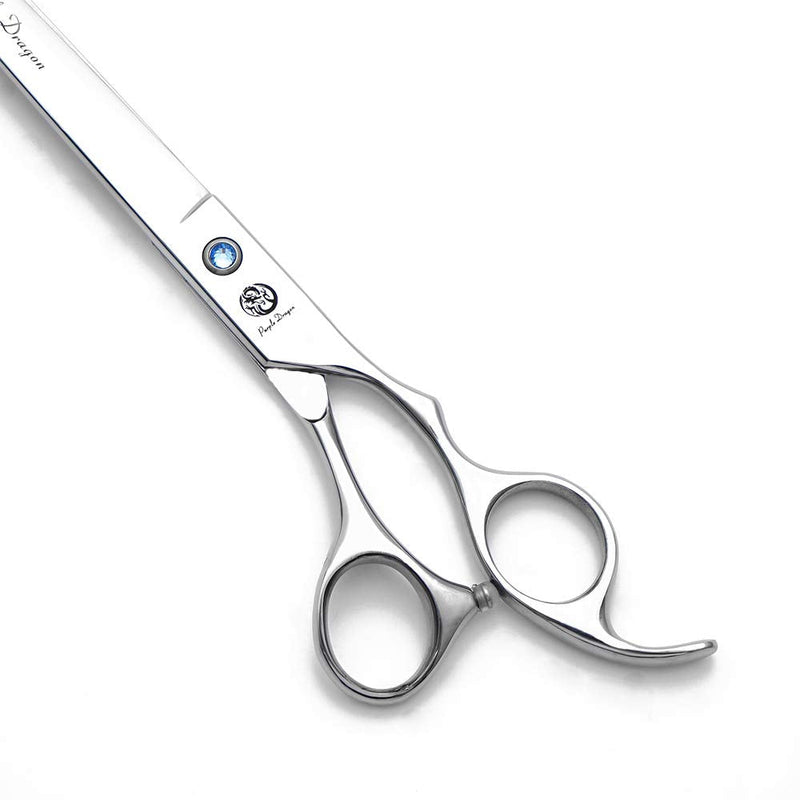 Purple Dragon 4“/5"/5.5"/6"/6.5"/7"/7.5"/8"/9"/10" Sharp Edge Salon Hair Cutting Shears - Pet/Dog Grooming Scissors with Bag - Perfect for Barber or Pet Groomer 9 inch - PawsPlanet Australia