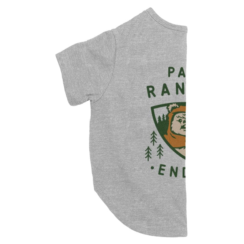 STAR WARS Dog and CAT PET T-Shirt Park Ranger Endor TEE, Athletic Heather, Small - PawsPlanet Australia