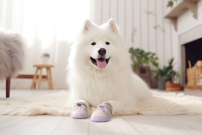 Truelove Dog Boots,Waterproof Pet Shoes with Reflective Straps for Paw Protectors Small Medium Large Dog Summer Winter Snow Outdoor Walking Size 1: 2.24"x1.38" (L*W) (Pack of 4) Pink - PawsPlanet Australia