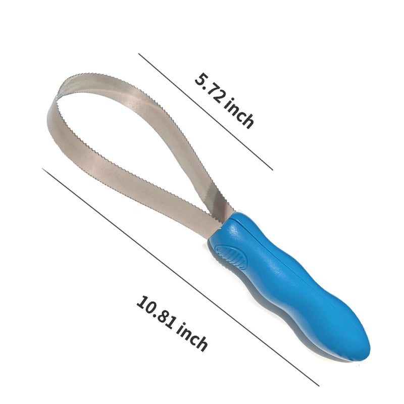 Dog Brush Shedding Blade Dual-Sided Stainless Steel Deshedding Tool Dog Grooming Supplies, 1Pack - PawsPlanet Australia