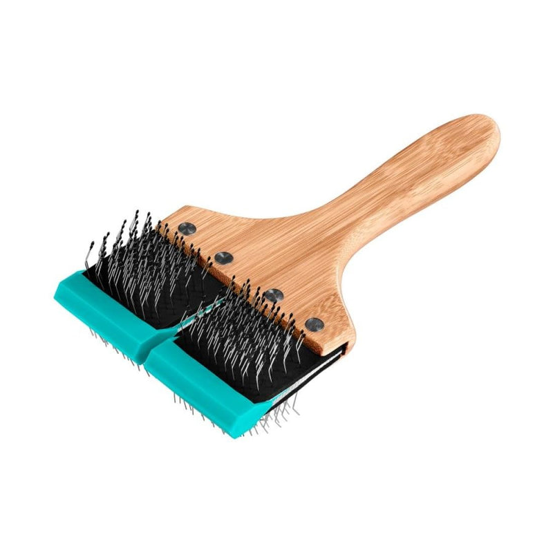 Artero Nala 2-in-1 Flexible and Articulated Double Card. Special for brushing all types of dogs and cats and maintaining a clean and healthy coat