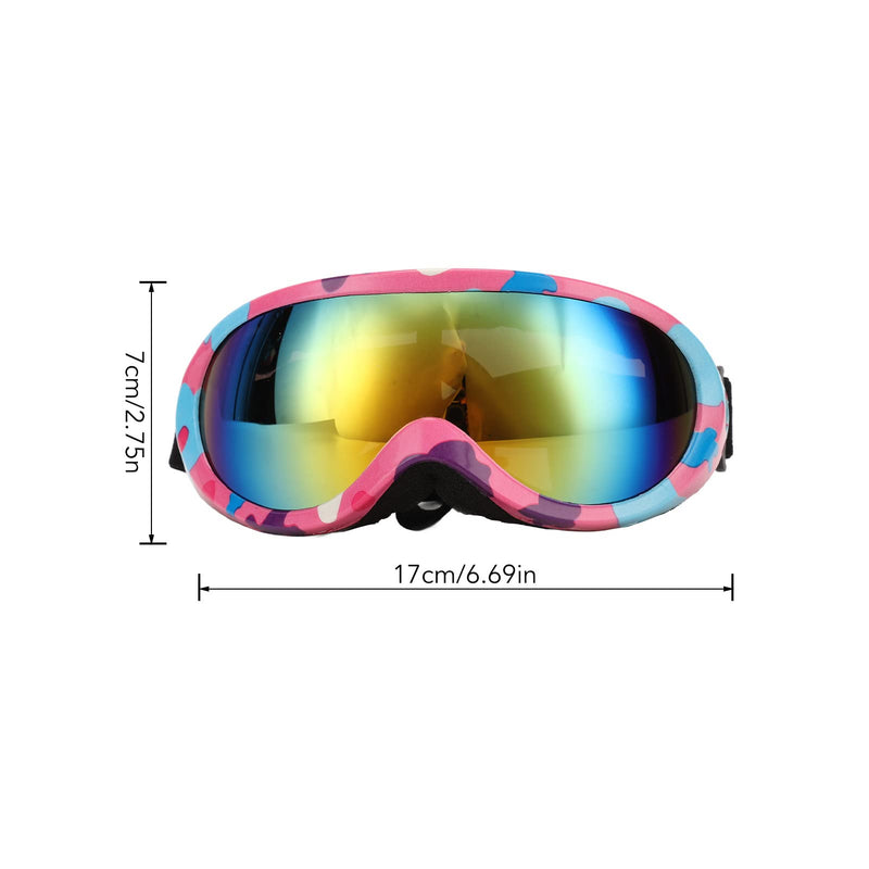 Dog Sunglasses, Dog Goggles Pet Glasses Eye UV Protection Winproof for Dogs Eyes Protection Red Lens White Purple Frame - PawsPlanet Australia
