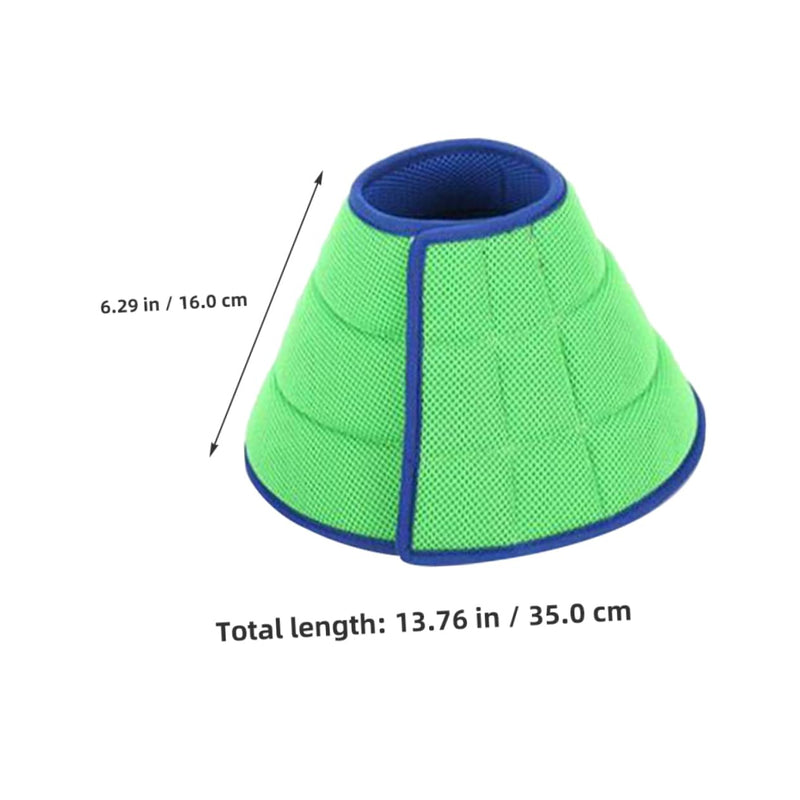 Adjustable Pet Protective Collar with Breathable Neck Protection, Comfortable Lick Protection Collar for Cats and Dogs After Surgery, Lightweight Protective Collar for Wound Healing