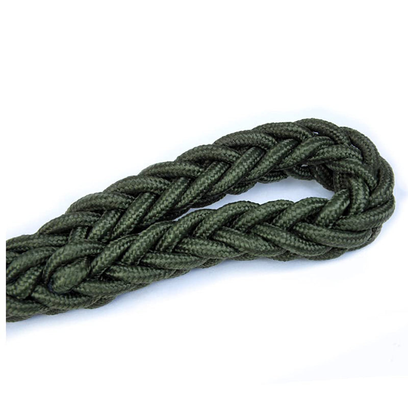 Love Dream Dog Collar and Leash Set, Heavy Duty Nylon Braided Rope Strong 4 FT Dog Leash and Martingale Training Collar for Small Medium Large Dogs Training and Walking (Green) Medium (Thick 1.5cm) Green - PawsPlanet Australia