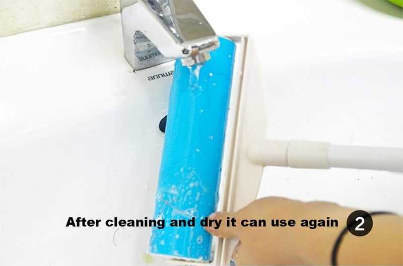 Sticky Resuable Tapeless Lint Roller Cat Dog Hair Remover With Long Handle Washable Tool Pet Shedding Brush Cleans your Suit/Sofa 3 Diffrent Size One Set - PawsPlanet Australia