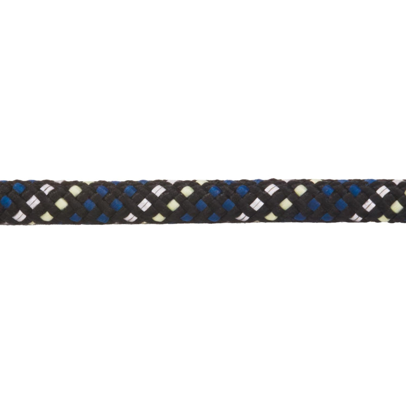 Ruffwear Knot-a-Collar Large Dog Collar, Climbing Rope Reflective Pet Dog Collar with Aluminum V-ring Dog Lead Attachment, Adjustable & Strong for Dog Walking, Size L (51-66cm), Obsidian Black