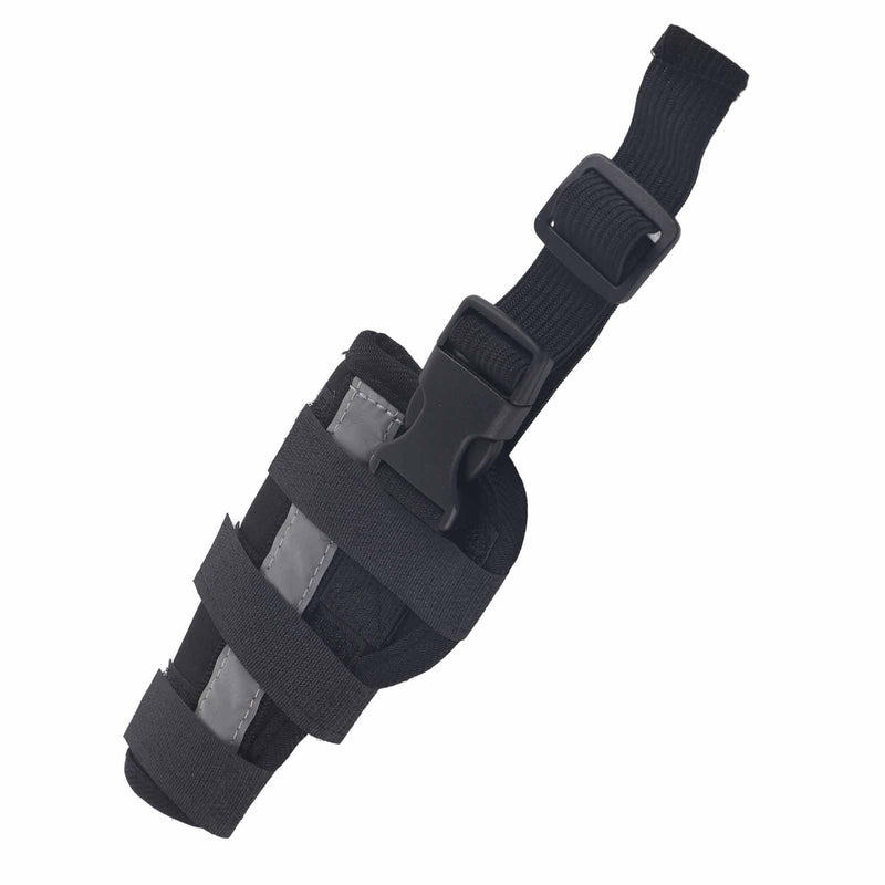 Naroote Dog Brace Hind Leg, Dog Knee Brace Dog Leg Braces For Back Leg Puppy Rear Leg Protector Stable Support Knee Pads For Surgery Recovery, Black (XXS)