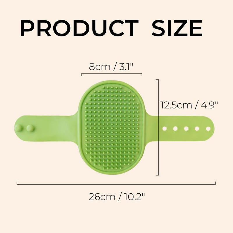 4 Pack Softer Self Groomer Wall Corner Massage Comb Scratcher Grooming Brush Tool Cleaning Tool Indoor for Long Short Fur Kitten Cats Dogs, Green - PawsPlanet Australia