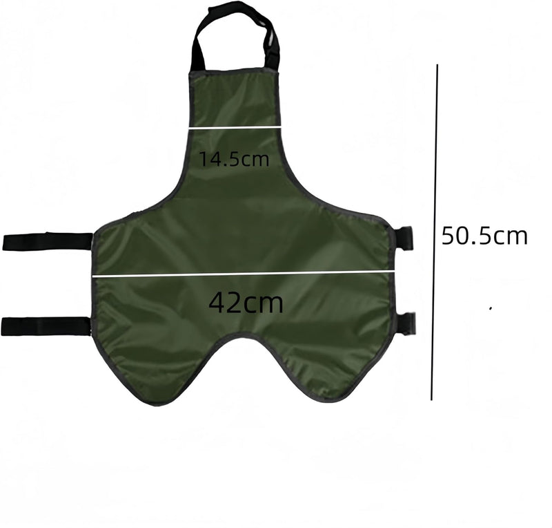Dog Belly Protector, CAASFOOY Dog Bib, Warm Pet Belly Vest, Dog Cooling Vest, Dog Belly Band, Clothes for (L)