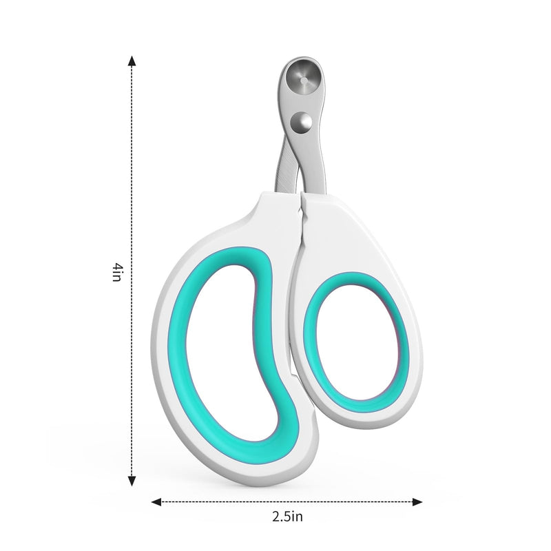 Cat Specific Nail Clipper, Avoiding Excessive Cutting, Suitable for Beginners. It Can Also be Used for Small Animals Such as Birds, Hamsters, Rabbits, Hedgehogs, Ferrets, Guinea Pigs, Etc. green - PawsPlanet Australia
