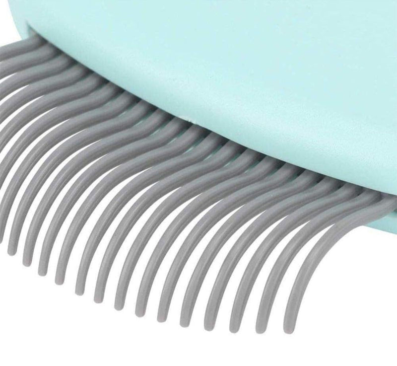 AKOAK 1 Pack Cat Massage Comb, Pet Hair Removal Massage Shell Brush, Soft Hair Removal Brush Comb and Shed Fur Remover Hair Removal Tool for Long and Short Hair Cats Dogs Puppies Rabbits - PawsPlanet Australia