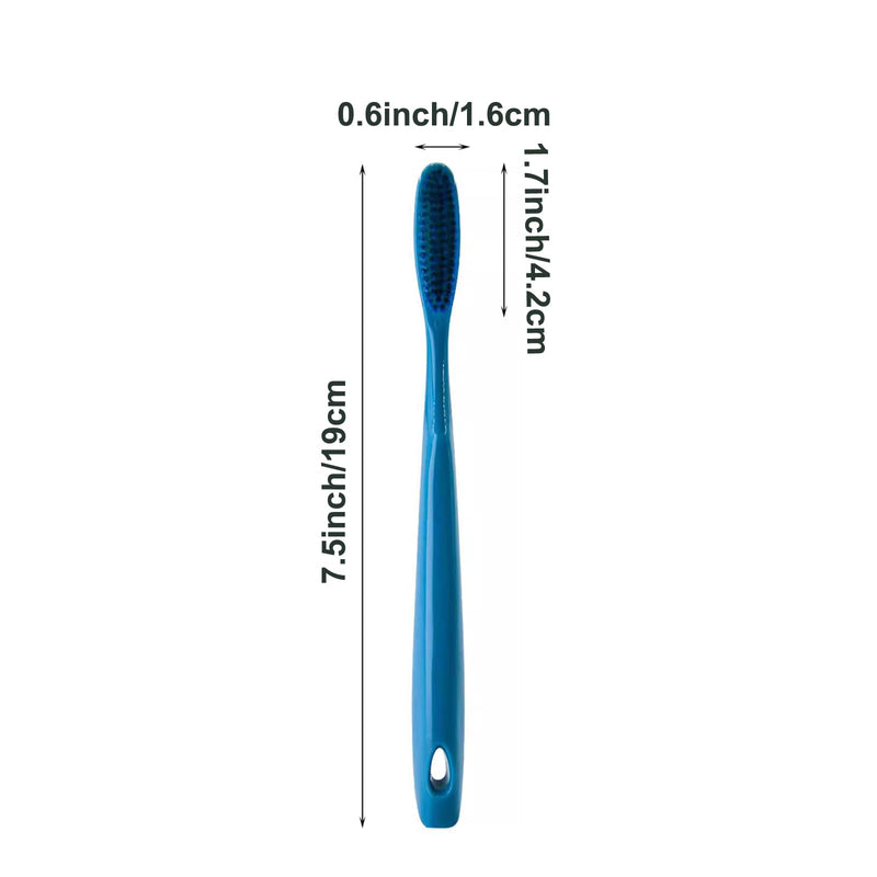 Large Dog Toothbrush Kit, 2 Size Dog Toothbrush for Adult Puppy with Long Soft Head, Pet Teeth Deep Clean Dense Brush, Big Tooth Cleaning