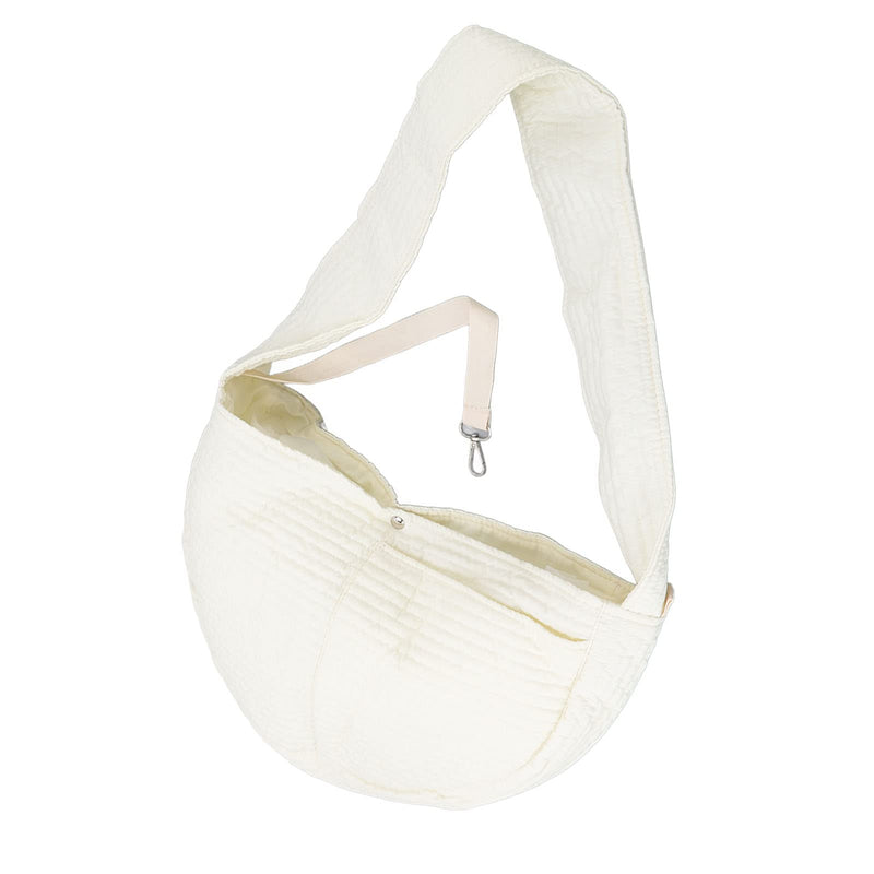 Dog Sling Carrier, Breathable Hand Safe Pet Sling Carrier Soft Comfortable Cat Sling Carrier with Widen Shoulder Strap for Outdoor, Traveling, Subway, Small Dogs, Cats, - PawsPlanet Australia