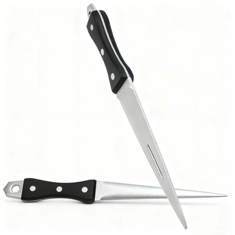 Hoof Knife Sharpener Farrier Tool - Professional Diamond Honing Rod for Sharpening Hoof Knives - Kitchen/Garden/Outdoor Tool Blade Sharpener - Durable Handheld Knife Sharpening Rod