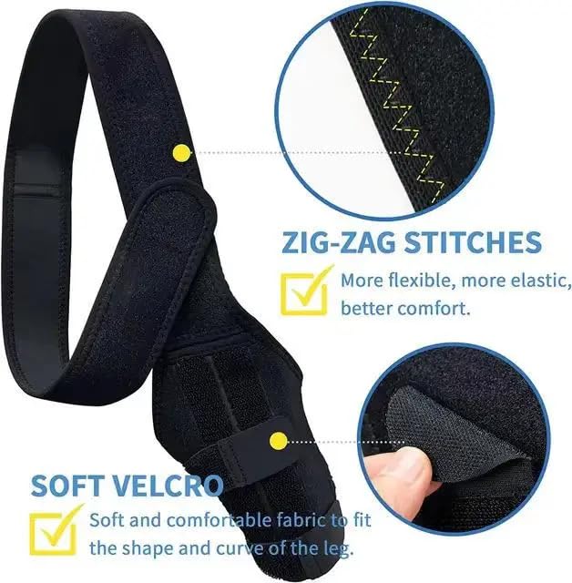 Dog Knee Brace for Ligament Injuries with Side Stabilizers, for Front or Hind Leg; Keeps The Joint Warm and Stable - Extra Support - Reduces Pain and Inflammation (Small) Small