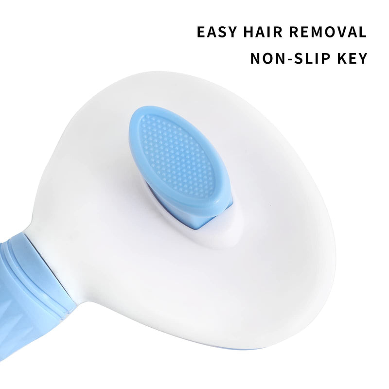 Gray Deshedding Brush, Grey - PawsPlanet Australia