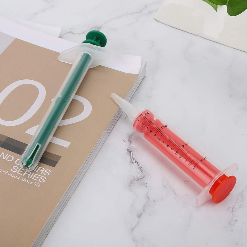 Yinhing pet medication applicator for cats and dogs. Uses a needle for liquid medications. Comfortable handle with dose control for easy pet medication feeding.