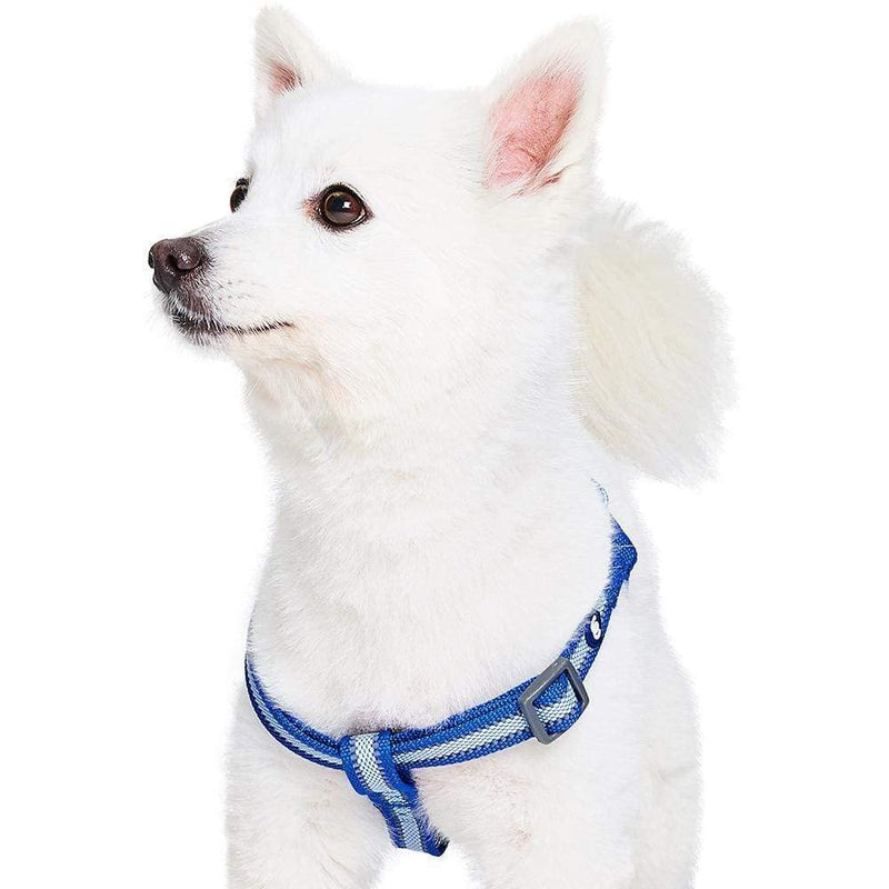 Blueberry Pet Essentials Step-in Reflective Back to Basics Dog Harness, Navy Blue, Chest Girth 26" - 39", Large, Adjustable Harnesses for Dogs - PawsPlanet Australia