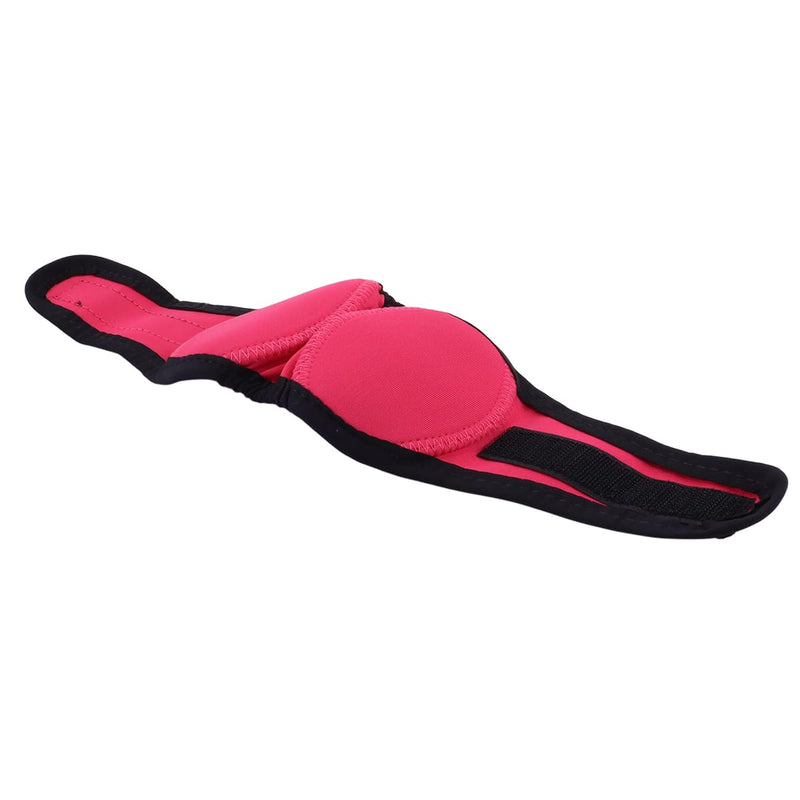 Ubric Dog Ear Defenders, Waterproof Adjustable Pet Ear Muffs Noise Protection for Cold, Grooming, Bathing, Swimming, Anxiety Relief (Rose Red, S)