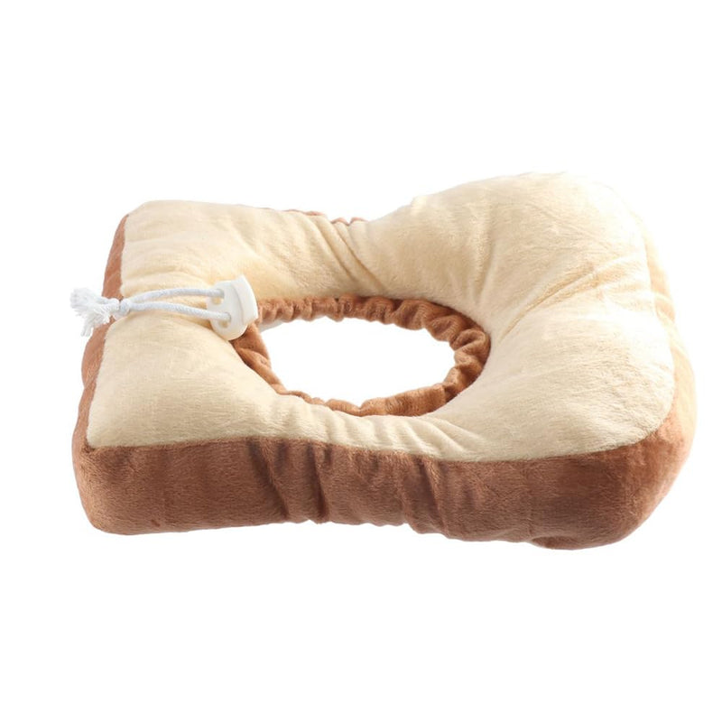 Cat Recovery Collar, Adjustable Cat Collar with Soft Edge, Cute Toast Neck Cone Collar Anti-Scratch Bite Creative Pet Collar for Kitten Cat - PawsPlanet Australia