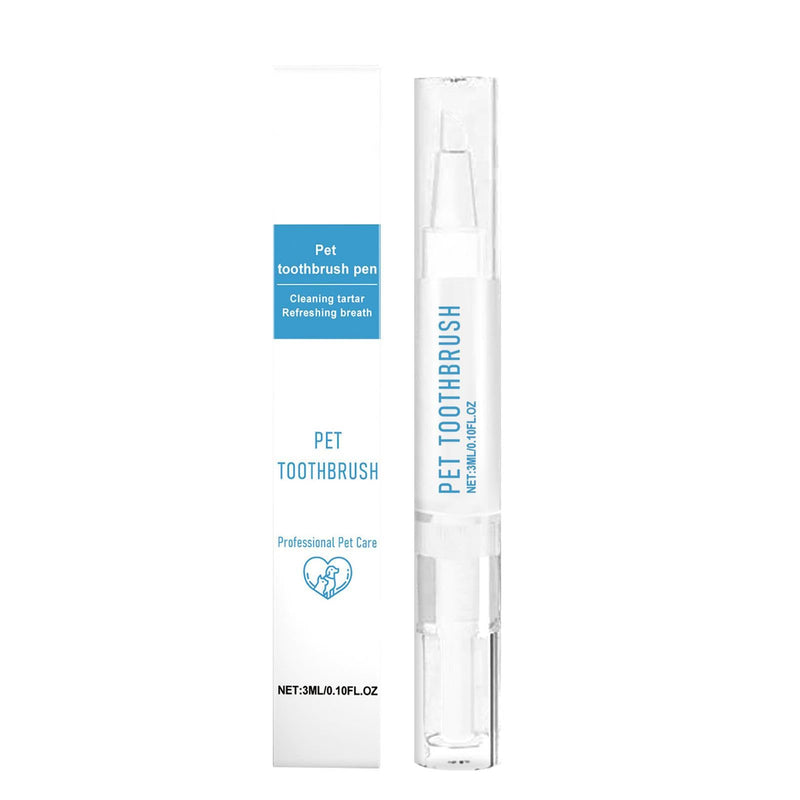 Cat Cleaning Pen, Puppy Tooth Cleaning Pen, Ergonomic Toothbrush Pen for Pets, Mouth Restoration, Whitening Gel, Pet Teeth Cleaning Pen