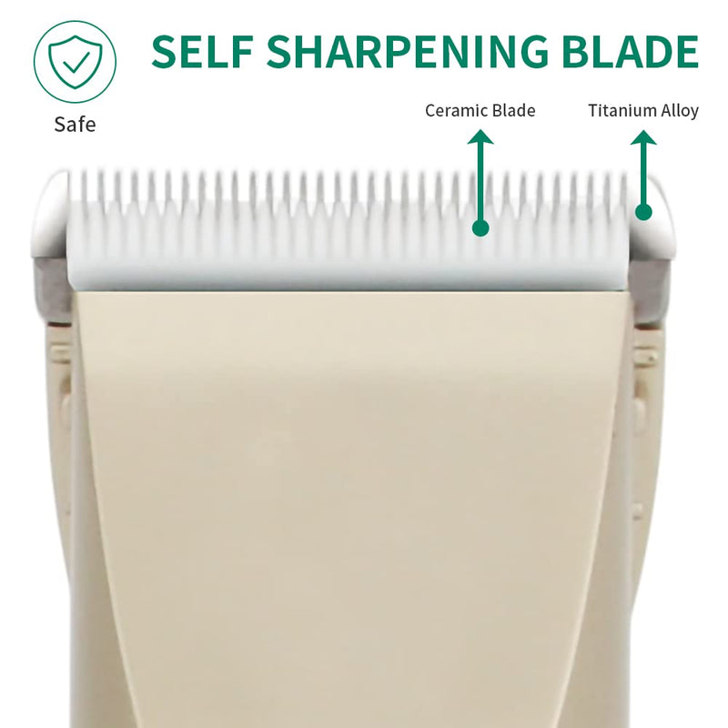 Gromming Dog Clippers,USB Rechargeable Dogs Cats and Other Pets Grooming kit,Professional Hair shavers, Low Noise Pets Hair Remover - PawsPlanet Australia