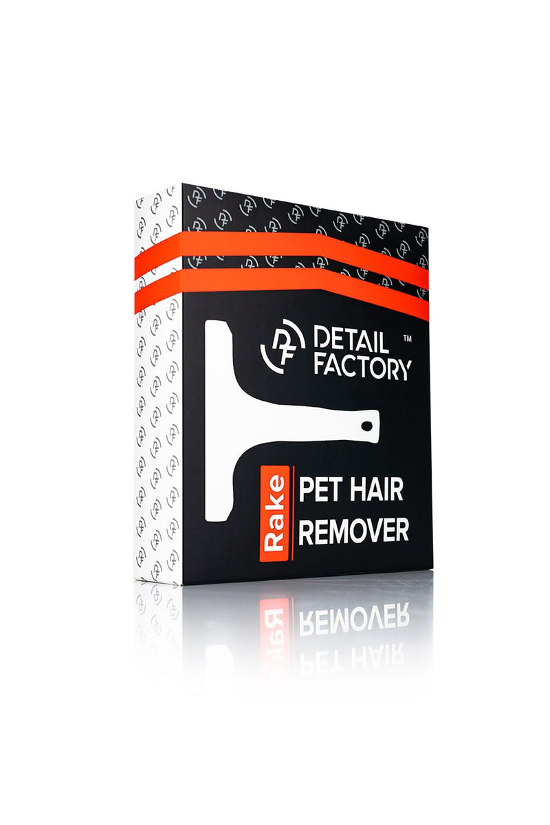 Detail Factory - Pet Hair Remover Rake - Stiff Rubber Blade Grabs and Collects Pet Hair - PawsPlanet Australia