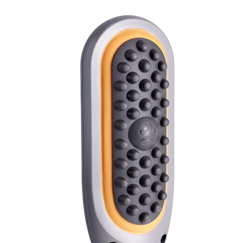 Buzz Therapeutic Brush Vibration Pet Massager for Dogs and Cats Designed to Help Soothe Tension, Increase Circulation and Relieve Tight Muscles - PawsPlanet Australia