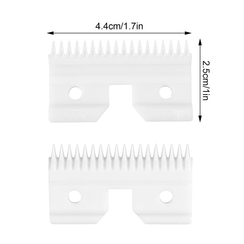 Replacement Blade for Andis Dog Clipper, Detachable Pet Dog Grooming Clipper Blades Fast Feed Ceramic Clipper Blades Compatible with Andis 64440 Oster A5 KM Series - PawsPlanet Australia