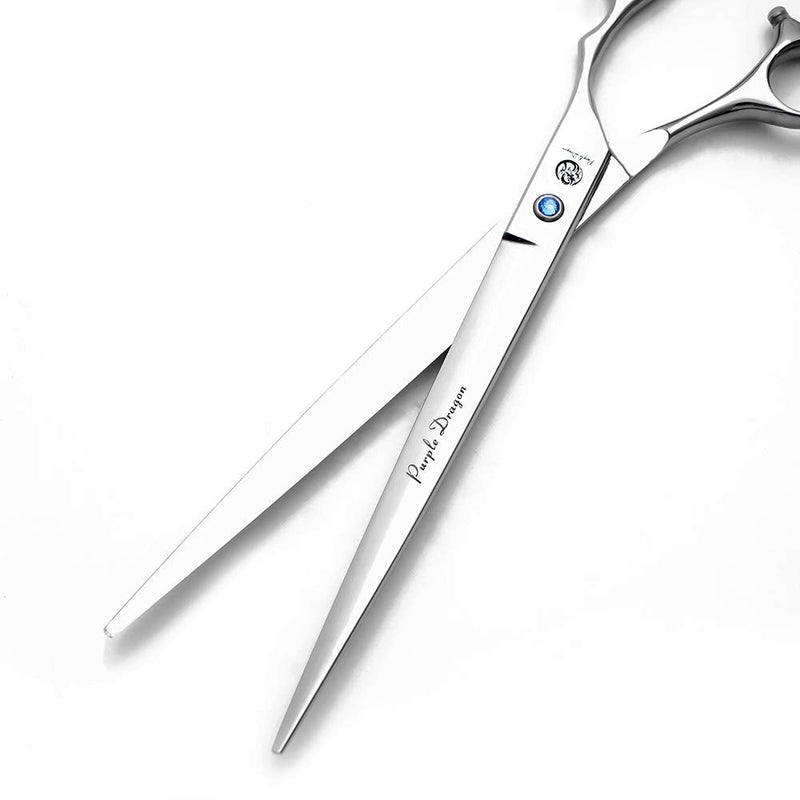 Purple Dragon 4“/5"/5.5"/6"/6.5"/7"/7.5"/8"/9"/10" Sharp Edge Salon Hair Cutting Shears - Pet/Dog Grooming Scissors with Bag - Perfect for Barber or Pet Groomer 9 inch - PawsPlanet Australia
