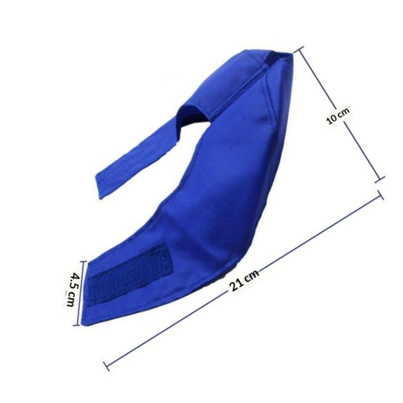 SOLUSTRE Bite-Proof Cat Eye Mask Blue S Eye Protection for Pets under 2.5 kg Breathable Durable Eye Patch for Cosmetics and Care