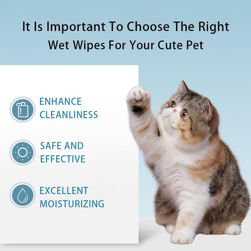120Pcs Gentle Pet Eye Wipes for Dogs & Cats – Soothing Tear Stain & Discharge Removal with Natural Ingredients for Face Cleaning, 120 Soft Pet Facial Cloths 1pcs - PawsPlanet Australia