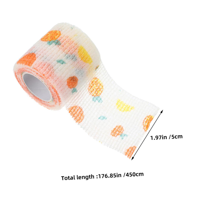 Milisten 12 rolls of animal bandages for dog wounds, self-adhesive dressing material, elastic wrap for dog paws, breathable cover, versatile bandage bag.