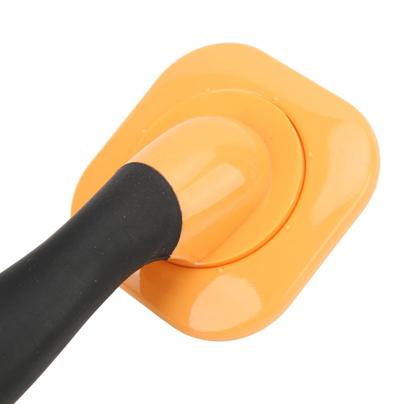 Pet Hair Removal Needle Comb Cat Brush Massage Relieve Fatigue Painless for Cats and Dogs Orange - PawsPlanet Australia