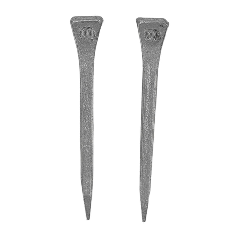TOPINCN 250pcs Horseshoe Nails, 41mm/1.6in Horseshoe Nails High Tensile Strength Good Elasticity Crafted Steel Horse Shoes Nails Horseshoe Tools(FJ0RACE) - PawsPlanet Australia