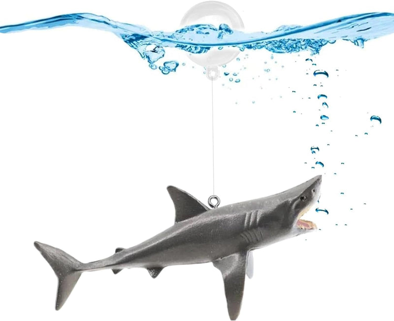 Floating Shark Ornament - Adjustable Aquarium Shark Animal Decor, Shark Pool Décor | Aquarium Floating Shark Ornaments Thematic Ornaments Suitable for Aquarium All Kinds of Fish Tank and Home - PawsPlanet Australia