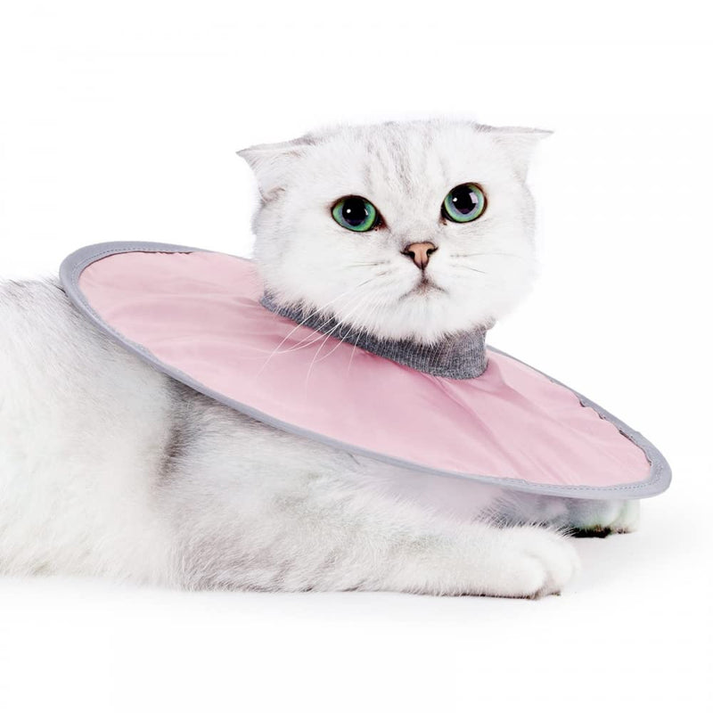 DONGKER Cat Recovery Collar,Waterproof Cat Neck Collar Adjustable Kitten After Surgery Collar for Cat Pet Avoid Licking Scratching