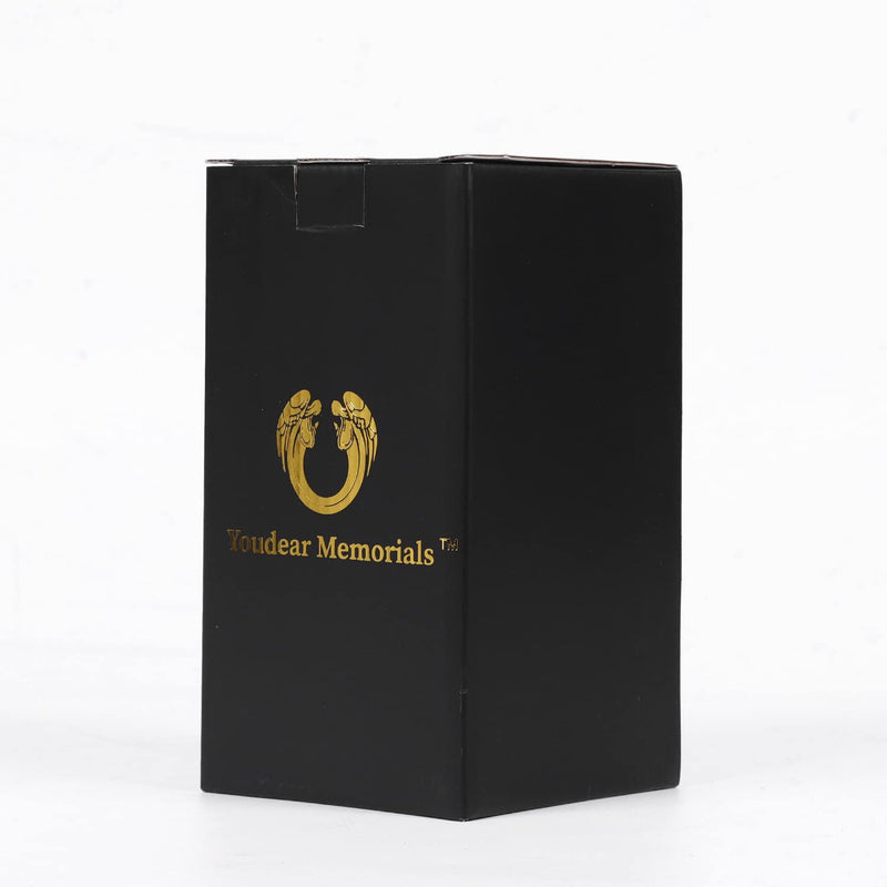 Youdear Memorials Stainless Steel Pet Urns,Premium Urns for Dog and Cat Ashes,Suitable Size Urns for Pet Ashes (Medium, Grey) Medium Gray - PawsPlanet Australia