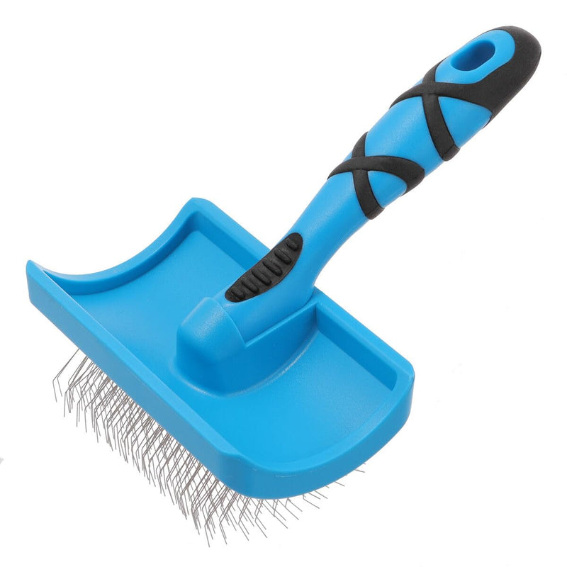GROOM PROFESSIONAL Amplifier Soft Slicker Dog Brush - Dog Grooming Brush - Perfect Hair Brush For Adding Volume & Removing Tangles - Ideal for Breeds That Require Maximum Volume - Medium - PawsPlanet Australia