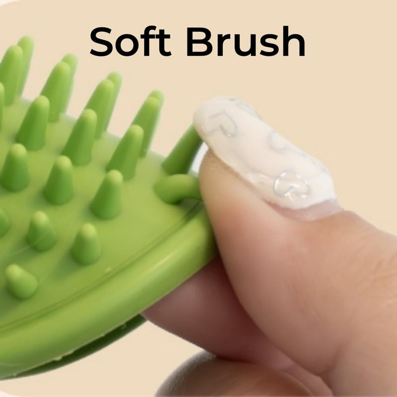 4 Pack Softer Self Groomer Wall Corner Massage Comb Scratcher Grooming Brush Tool Cleaning Tool Indoor for Long Short Fur Kitten Cats Dogs, Green - PawsPlanet Australia
