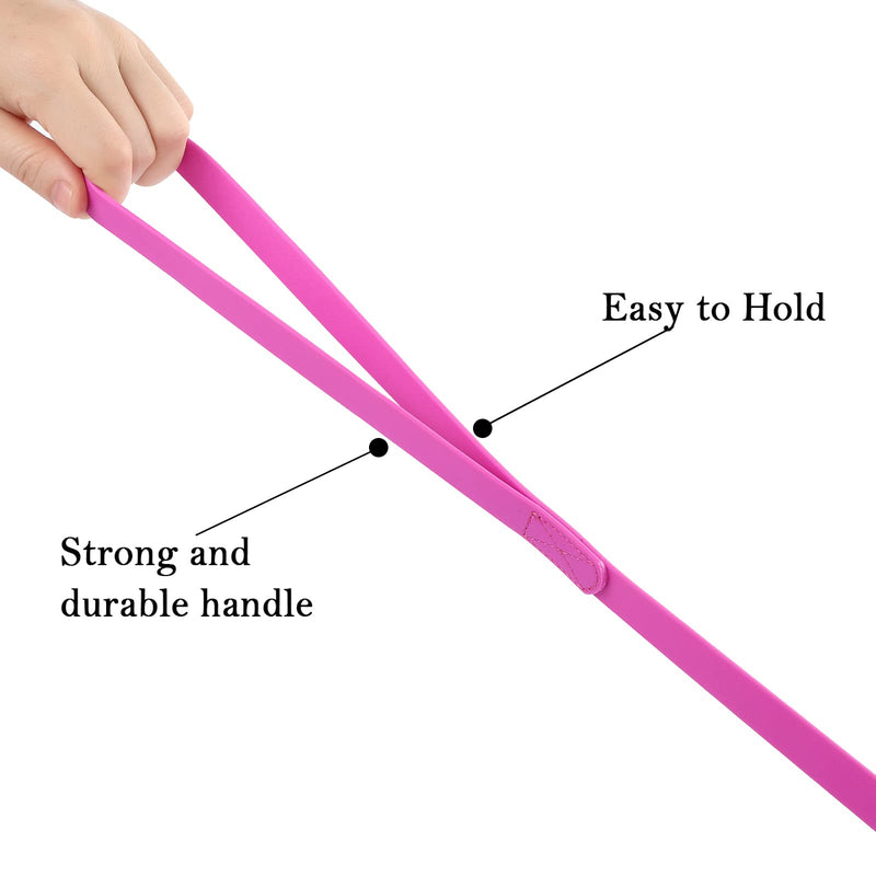 Waterproof Long Leash Durable Dog Recall Training Lead Great for Outdoor Hiking, Training, Yard, Beach and Swimming (Purple, 30ft) Purple - PawsPlanet Australia