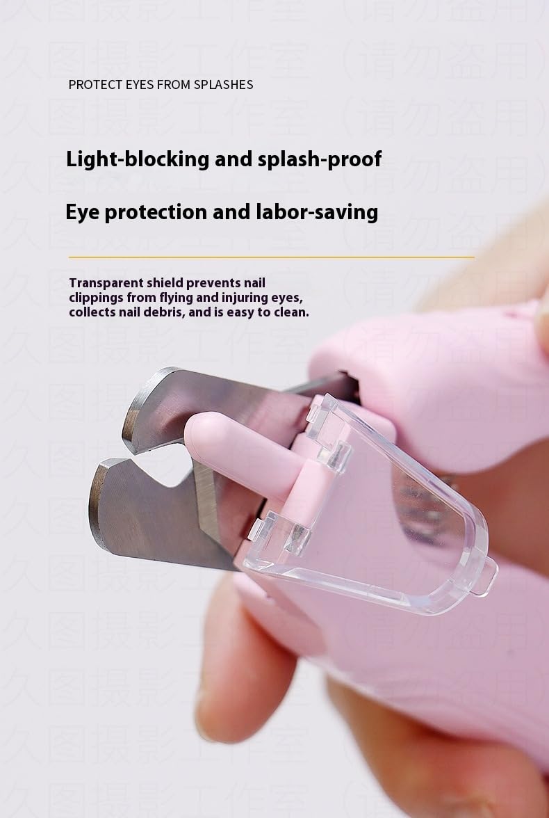 USB Pet Nail Clipper with LED Light – 2-in-1 Electric Grinder & Scissors, Rechargeable Trimmer for Dogs & Cats, 60°Angle Blade, Low-Noise Motor, Blood-Line Illuminator, 94 g Lightweight - PawsPlanet Australia