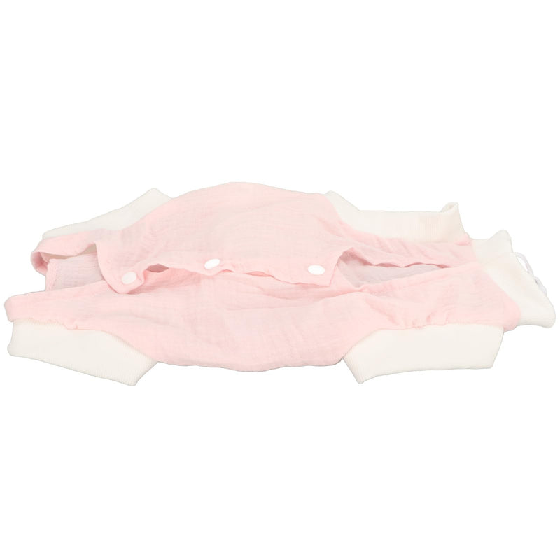 Sonew Recovery Suit for Cats After Surgery, Breathable Gauze Cotton Bandage for Cats and Licking Protection – Ideal Healing Clothing (L) L