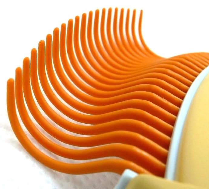 ATOLIB Philocomb E3 Long (in English Package) a Gentle, Flexible, Grooming Comb for Pets with Long Hair. - PawsPlanet Australia