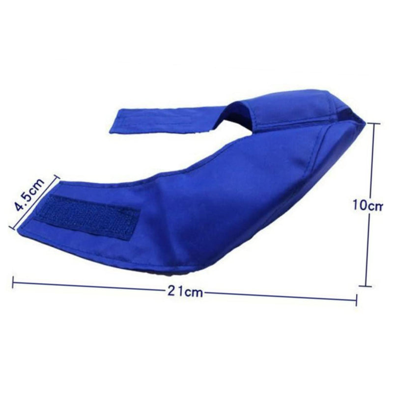 5 kg Cat Eye Mask for Pets, Soothing Eye Mask, Anti-Bite for Cats, Suitable for Blue for Manicure and Care 20x10cm