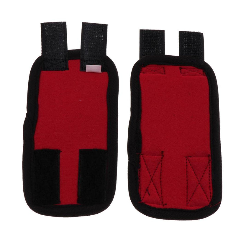 Fenteer Pack of 2 Cat Dog Leg Protection Accessories Protects Wounds Comfortable Red S