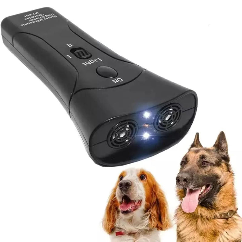Ultrasonic Dog Bark Deterrent & Training Device – Stops Barking, Jumping & Aggressive Behavior – Safe & Humane Pet Training Tool