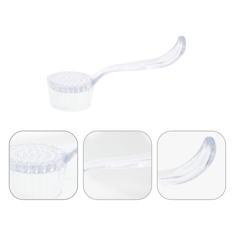 3 Pck Hamster Bath Brush Massage Combs, Reptile Cleaning Supplie for Hedgehog Turtle white - PawsPlanet Australia